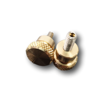 Quick Release Side Panel Screws - brass
